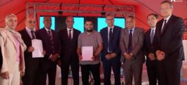 بحضور الميلودي المخارق و الصابري توقيع إتفاقية جماعية بين الاتحاد المغربي للشغل وشركة أميتيك المغرب