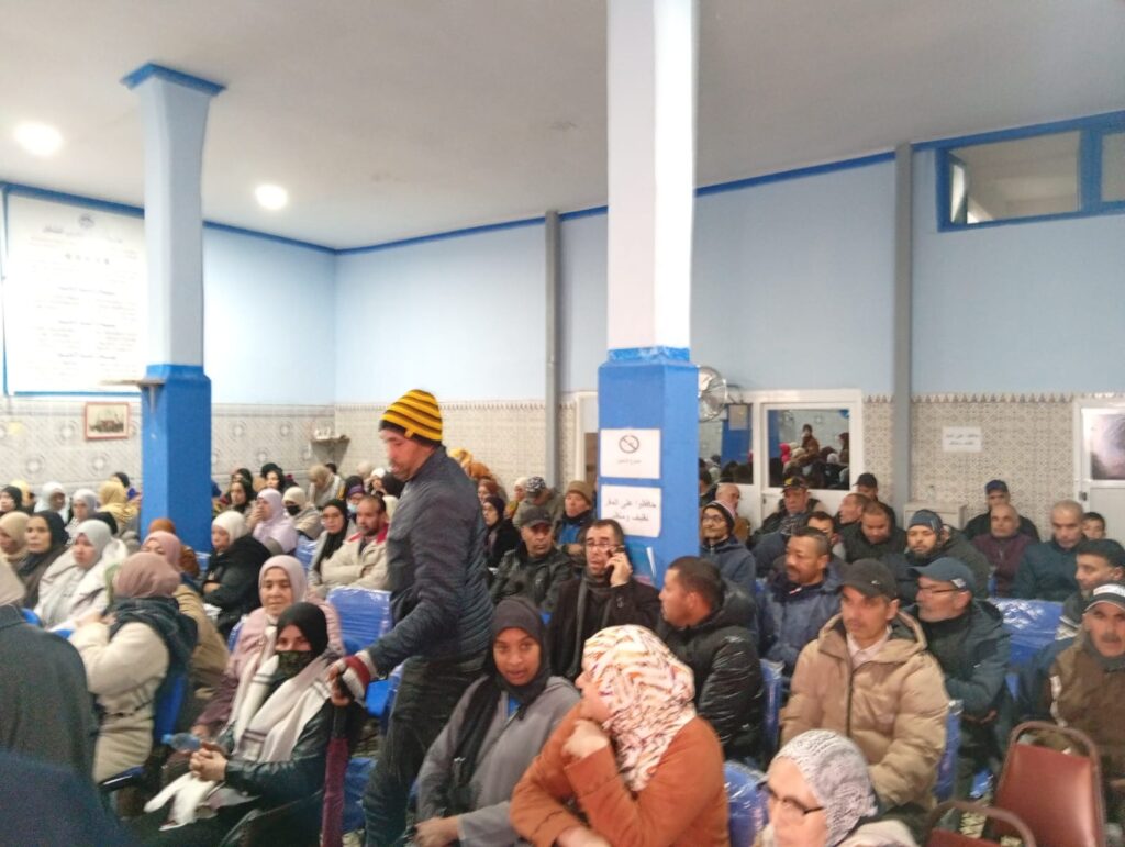 نجاح باهر لأشغال الجمع العام لأعوان الحراسة والنظافة والطبخ بالمؤسسات التعليمية بالناظور