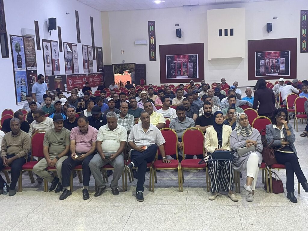 نجاح باهر لأشال المؤتمر الإقليمي لنقابات الاتحاد بسيدي قاسم